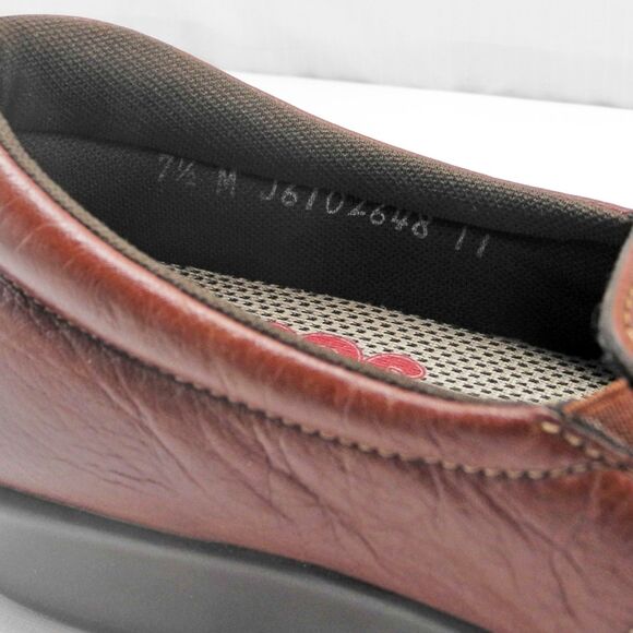 SAS Tripad Comfort Chestnut Brown Slip-On Leather Loafers - Women's Size 7.5 M - Picture 7 of 7